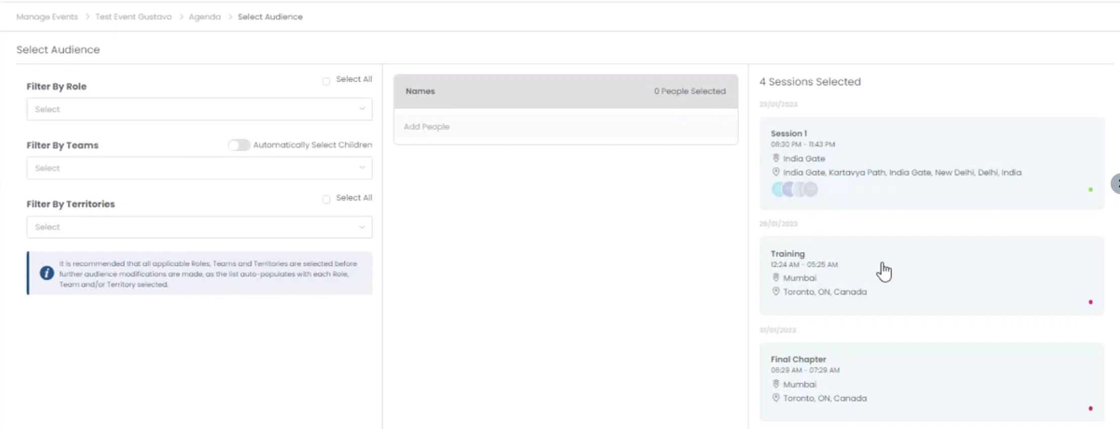 Audience Filter