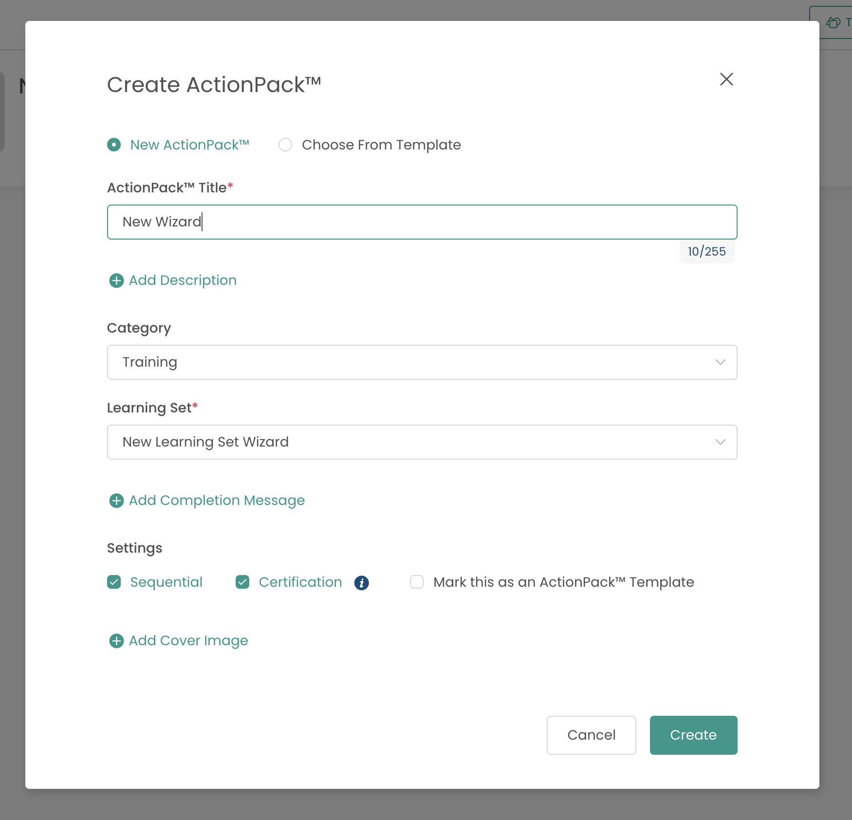 Create ActionPack