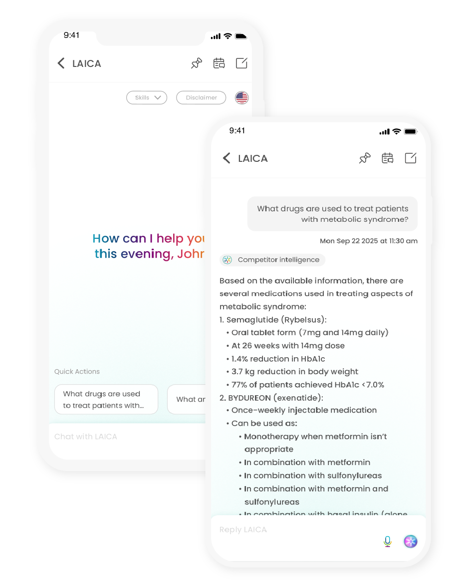 LAICA Screens
